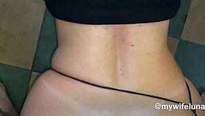 Punish slave girlfriend by anal fucking her big tits whore, making her scream in bdsm ecstasy