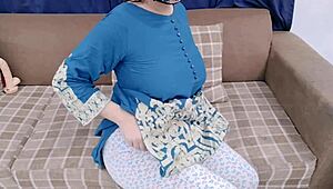 Heyy, watch me, Sobia Nasir, doing wild roleplay with a squirting dildo on WhatsApp video call! 😜