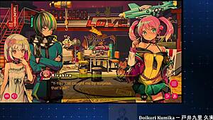 chainsaw girl dohna dohna gives a blowjob and fights stylishly with chains.