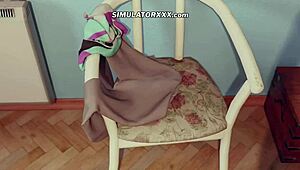 Blonde 3D Milf Sindy Sucks Huge Cock in Wild Gameplay Simulator