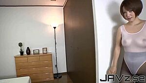 Intimate pov blowjob with japanese beauty