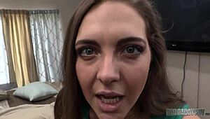 hey, step mommy, show her how to fuck right? - with sadie holmes, eden sin, barrett blade