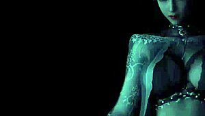 Hentai 3D Goddess Dances Before Intense Anal Pounding