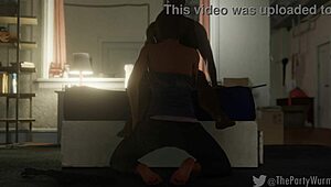 Does Jill Valentine give a monster handjob for a pearly necklace?