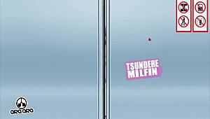 Tsundere Milf Gets Public Creampie From Muslim Boss At Work