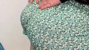 my bbw stepmom soraya culona strips for my friend's camera, oops!