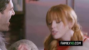 Horny Stepdad Fucks Redhead Teen Stepdaughter Hard For Halloween - Madi Collins Melody Mynx