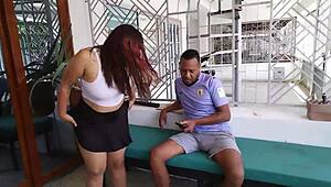 Celosa De Mi Novia Me Convence De Follar Con Ella En La Sala De Mi Casa-Highlight-