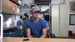 this cracker ain't gay with my big black dick in his ass