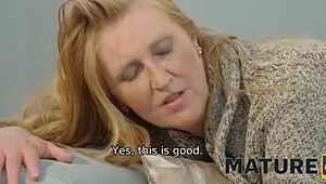 Mature Blonde Czech Wife Watches Cockblock Scene