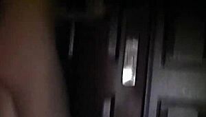 A woman gets picked up by a man on the street and has sex with him in different places