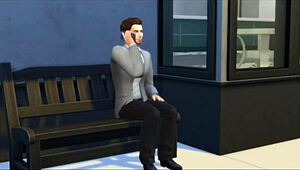 Addicted to Vanessa in Sims 4, the Girl Next Door Seduces at Wedding.