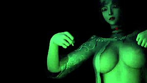 Hentai 3D Goddess Dances Before Intense Anal Pounding