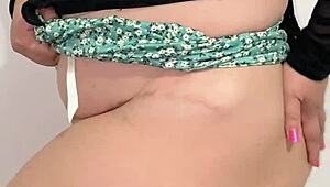 my bbw stepmom soraya culona strips for my friend's camera, oops!