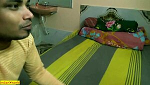 Beautiful Bengali boudi in hot intimate scene with passionate conversation and great sex