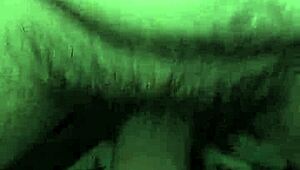 Watch this single guy fuck my slut wife and fill her hairy pussy in a threesome