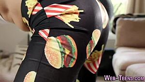 i finger this small tit teen, her skinny body trembling