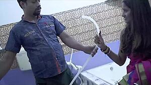 indian bhabhi enjoys hardcore sensual sex in bathroom