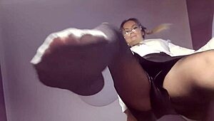 i love foot fetish in nylon bdsm