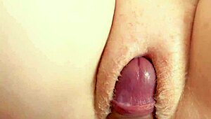 Holy crap! My girlfriend's stepdaughter grinds her hairy virgin pussy on me!