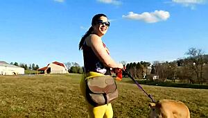 Aunt Sammi’s yoga pants drive taboo asshole crazy, damn!