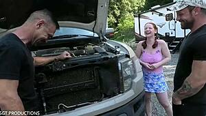 Watch Amy Quinn Get Dominated and Squirt!