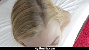 Bored Alexa Grace TEASES and FUCKS her stepbrother - MySlutSis