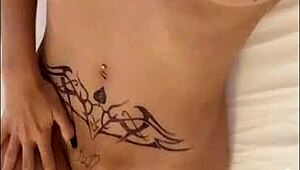 sexy milf flashes outdoors and takes hot nude snaps