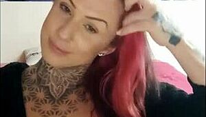 I love watching this sensual babe smoke and tease on webcam.