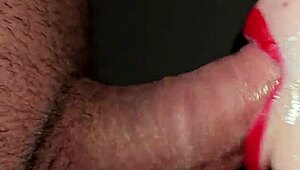 damn, i’m obsessed with close-up sloppy foreskin sucking... so hot!