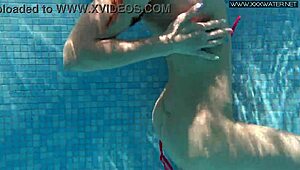 Look at this perfect ass and pointy nipples on skinny MILF Nicole