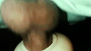 Young Asian amateur gets rough and messy with a rubber cone