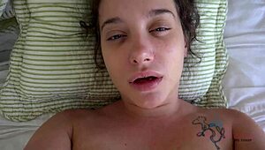 super busty gia paige in a sexy pov hookup filmed indoors