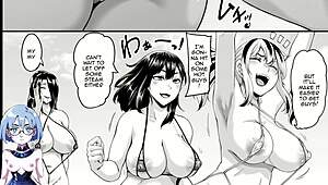 A journey to the beach becomes a sexual experience in this Manga