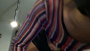 uhh, olga’s squirt machine went wild, gotta mop this floor now!