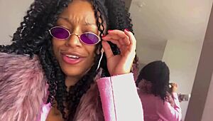 porn actress backstage before assfucking with 5 guys