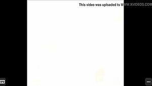 He plays a gay porn game with blowjobs and sex.