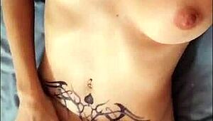 sexy milf flashes outdoors and takes hot nude snaps