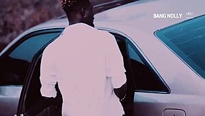 car sex with an ebony princess in a lonely neighborhood