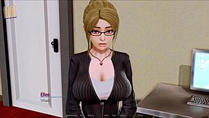 exploring harem hotel 14 with fun characters 😊