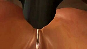 Wild beach sex with big black man pounding ebony babe