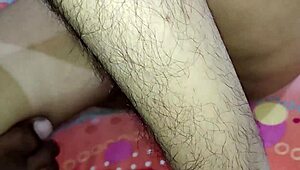 Indian girl sakshi moans during tight pussy fuck