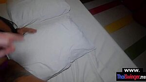 Man, my real amateur Thai girlfriend gets pounded hard in POV action tonight!