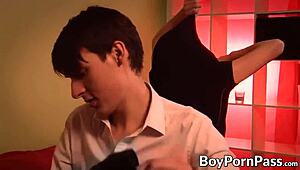 two twinks cum after anal slamming