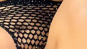 Mature Woman With Natural Tits Enjoys Voyeur Masturbation