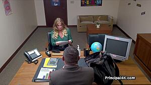 Stripper Soccer Mom Fucked Hard by Principal's Big Dick