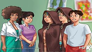 교장선생님 에로틱 헨타이 그림 야하게 박힌 장면