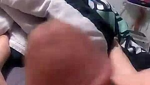 hey, watch this trans girl moaning with a hot cumshot. chubby solo action just for you on mobile!