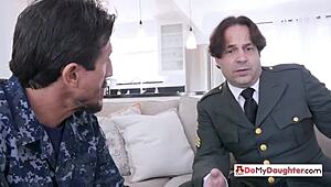 hey, step daddies, let’s swap daughters for a hot banging session tonight