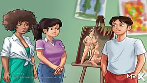 교장선생님 에로틱 헨타이 그림 야하게 박힌 장면